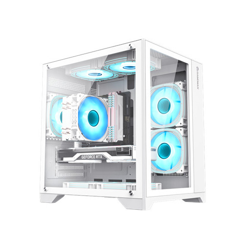 Gamemax INFINITY PC Case, Micro-ATX, White