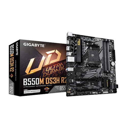 Gigabyte B550M DS3H R2 Motherboard, AM4