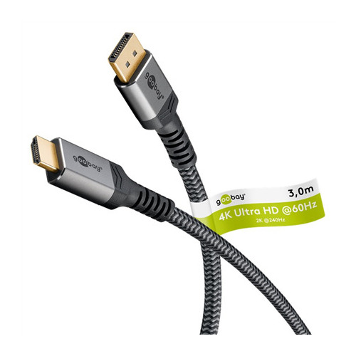 Goobay DisplayPort to HDMI Cable |