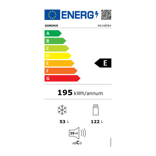 Ledusskapis GORENJE RK14EPS4 | RK14EPS4 |
