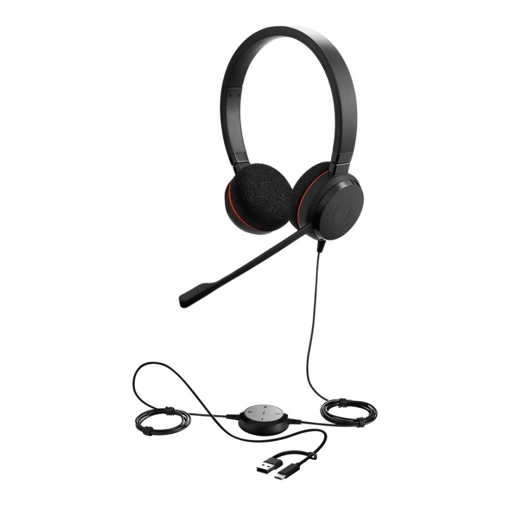Jabra Evolve 20 Wired Headset -
