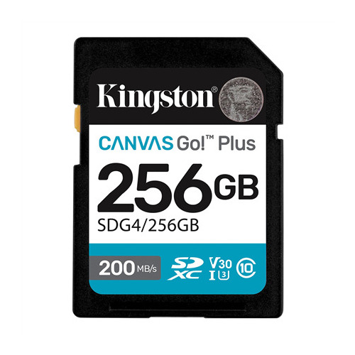 Kingston SDXC Canvas Go Plus Gen4