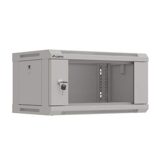 Lanberg 19" 4U Wall-Mount Rack Cabinet