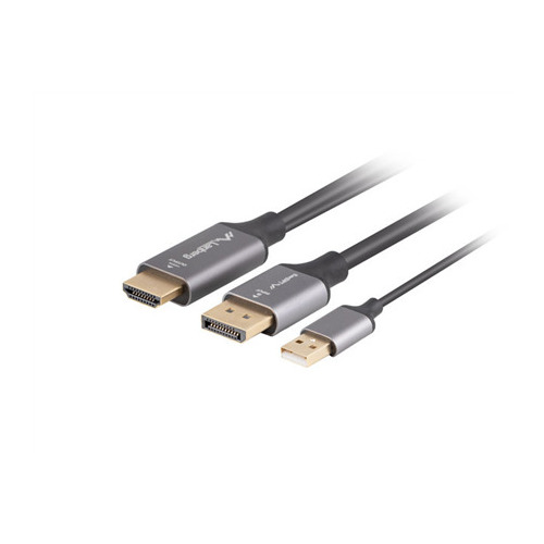Lanberg HDMI - Displayport M/M 4K