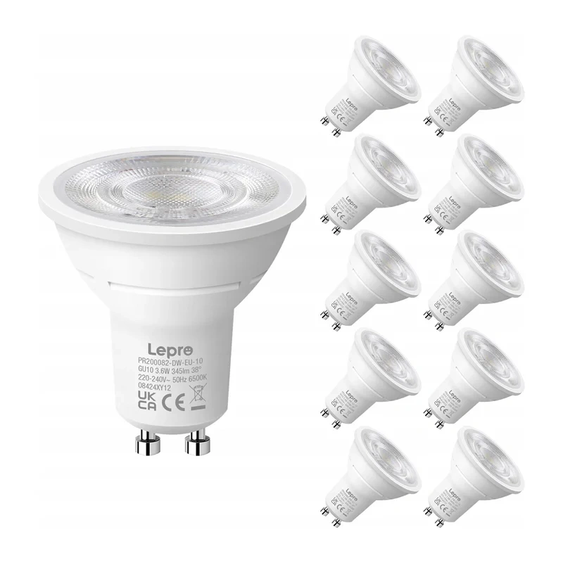 LED bulb LEPRO 200082-DW-EU-10 GU10 3