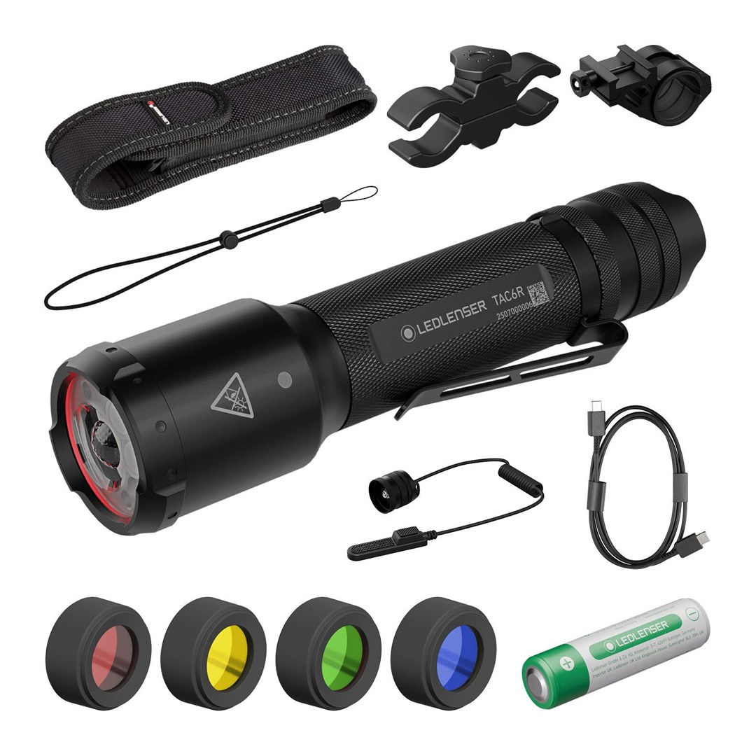 Ledlenser TAC6R Tactical Outdoor Set Tactical