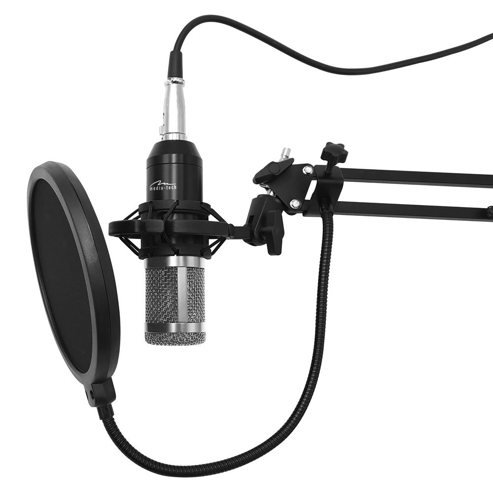 Media-Tech MT397S Studio&Streaming Microphone | T-MLX56033