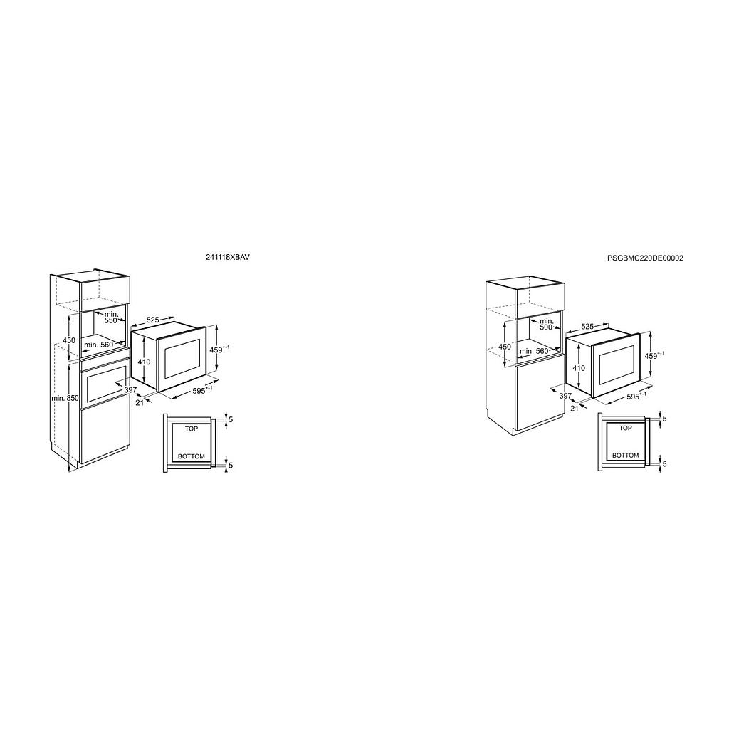 Mikroviļņu krāsns AEG TB6SM261FB | TB6SM261FB