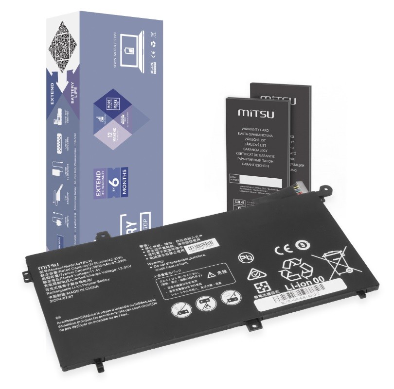 Mitsu Batterry for Huawei Matebook D