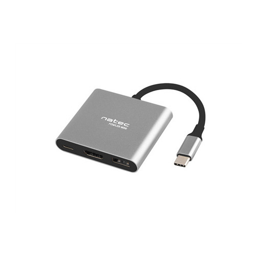 Natec  Multi-Port Adapter, Fowler, USB-C, HDMI