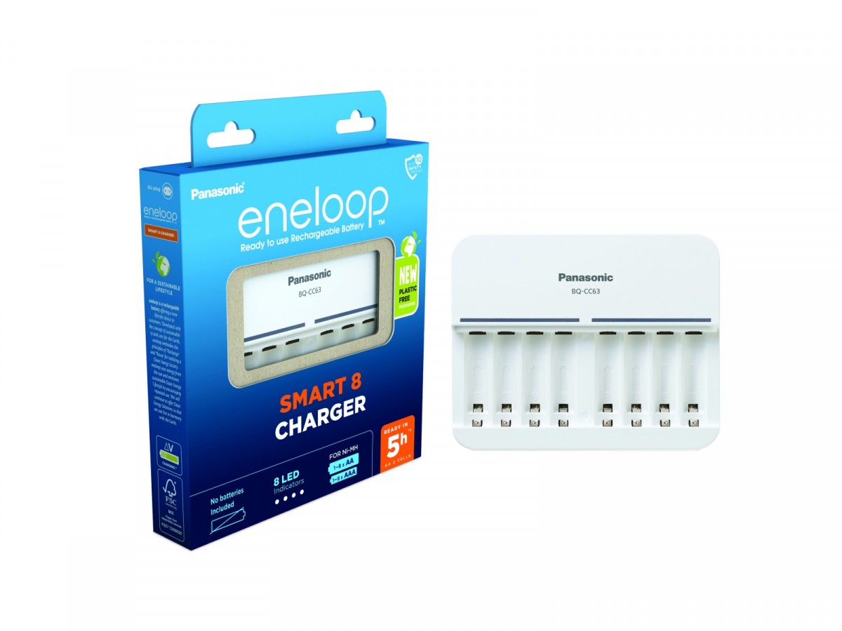 Panasonic Eneloop charger BQ-CC63E with space