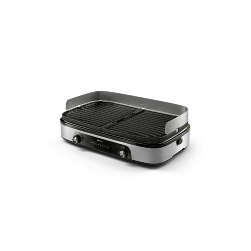 Philips  HD6222/90 Table Grill, Black/Stainless Steel