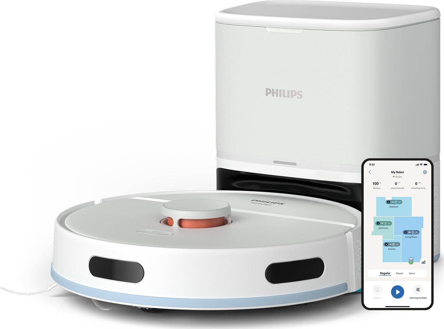 Philips XU2100/20 Robot Vacuum Cleaner with