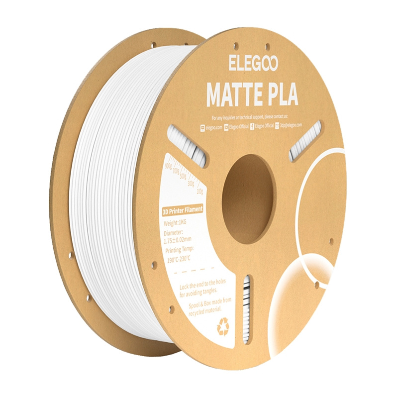 PLA Matte ELEGOO Filament (White) |
