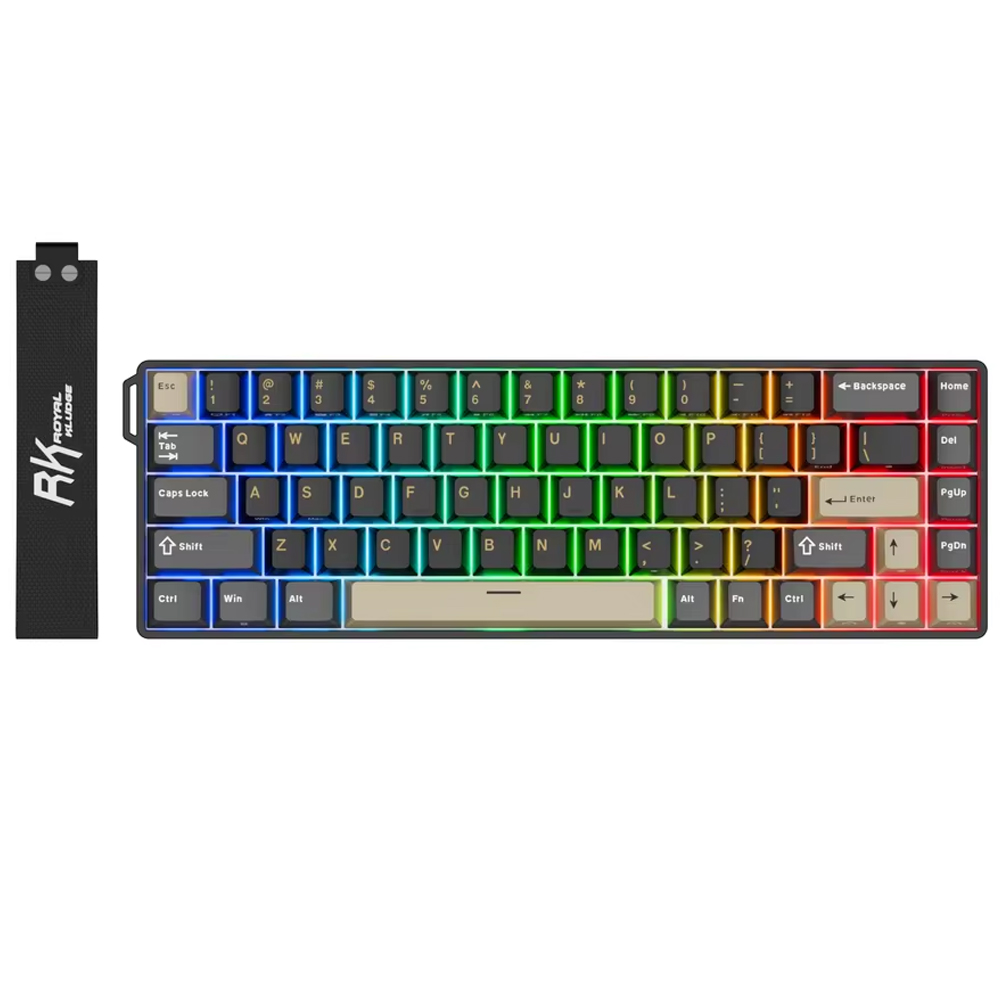 ROYAL KLUDGE RK68 HE Phantom, Mint
