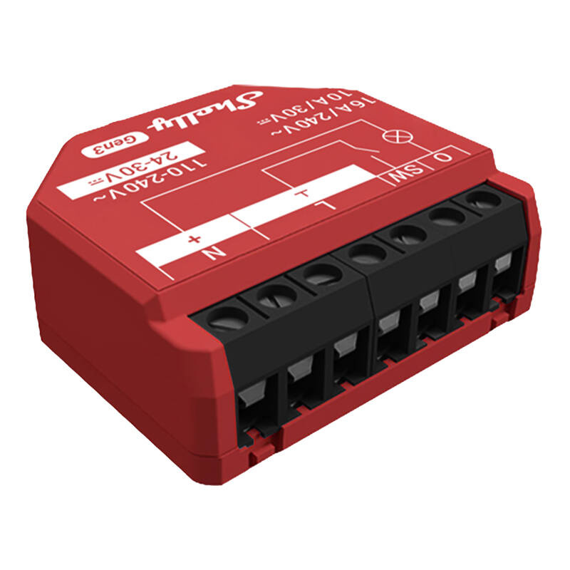 Shelly 1PM Gen3 Controller, WiFi/Bluetooth |