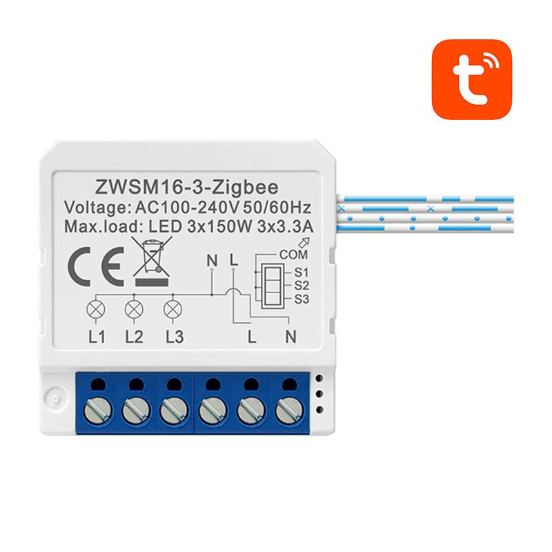 Smart  Module ZigBee Avatto ZWSM16-W3 TUYA