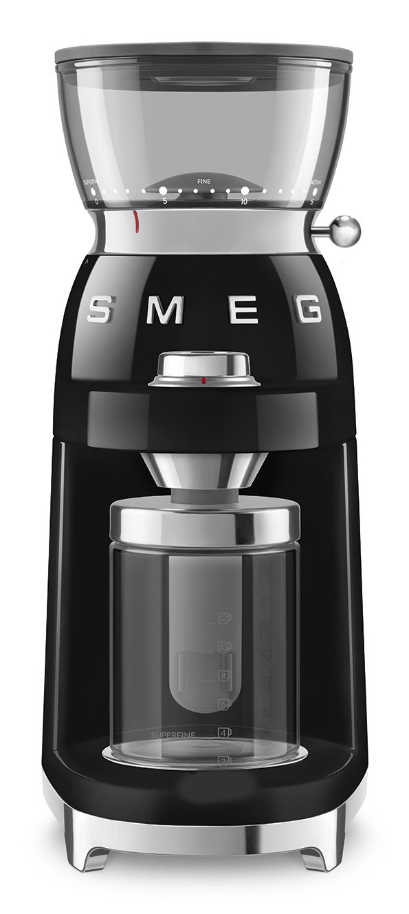SMEG COFFEE GRINDER 50S STYLE BLACK