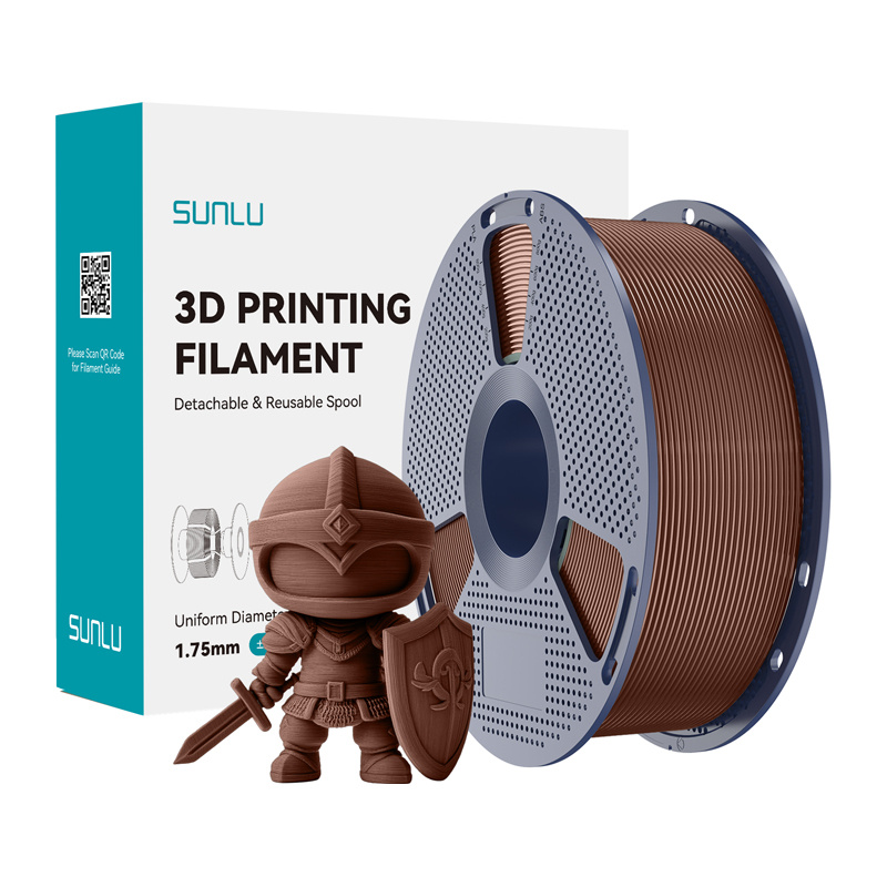 Sunlu PLA+ Filament (Chocolate) | PLA+