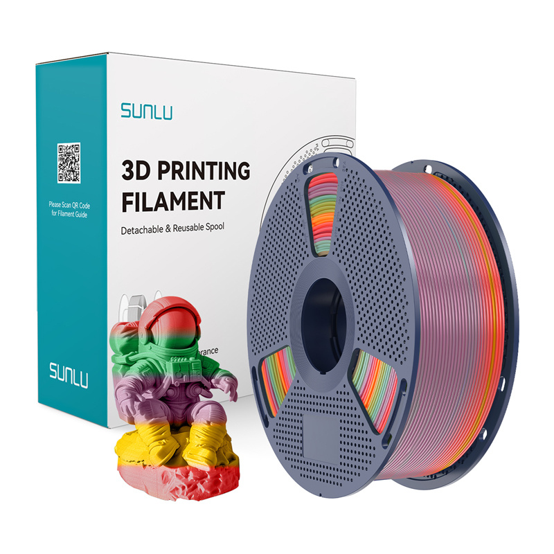 Sunlu PLA Filament (Rainbow) 01 |