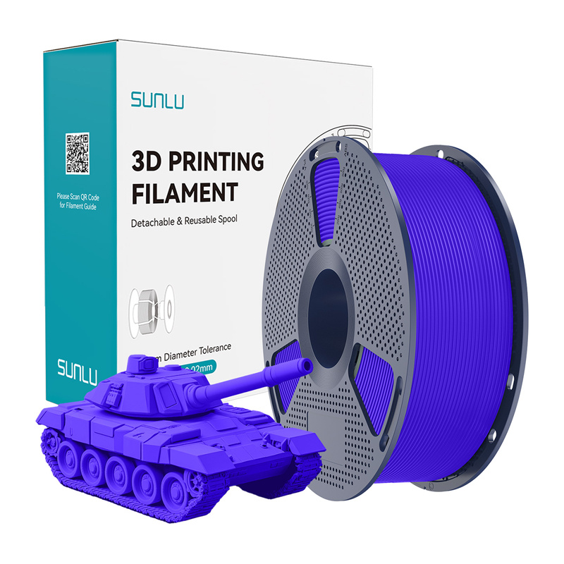 Sunlu PLA+ High-Speed Blue Filament |