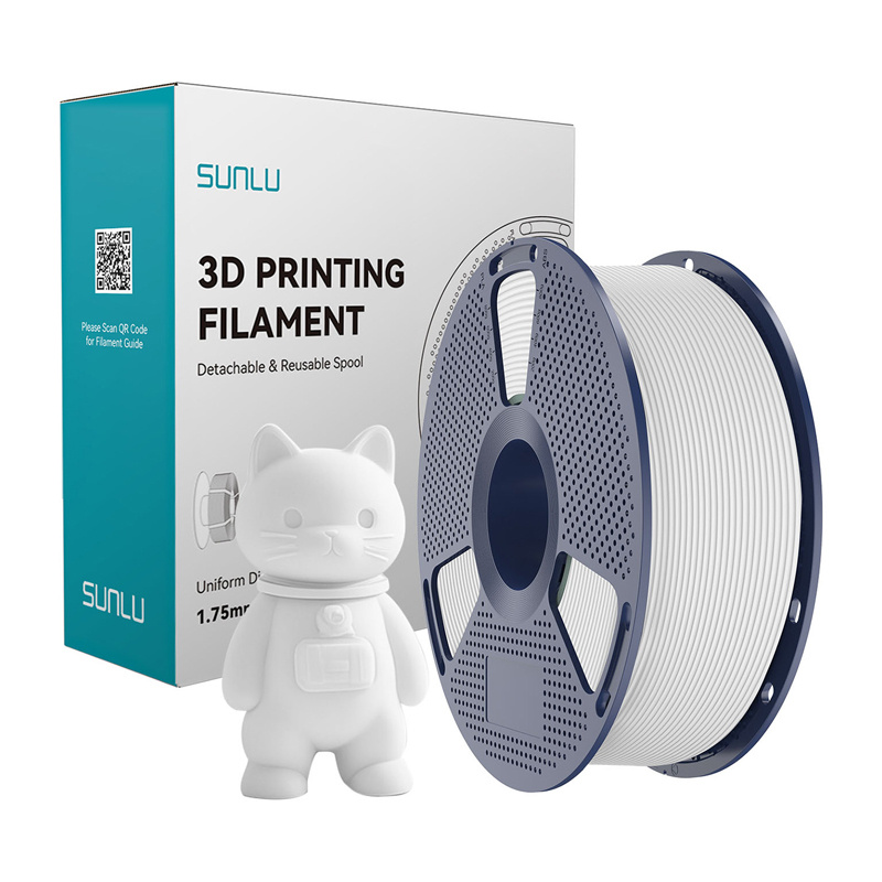Sunlu PLA Matte Filament (White) |