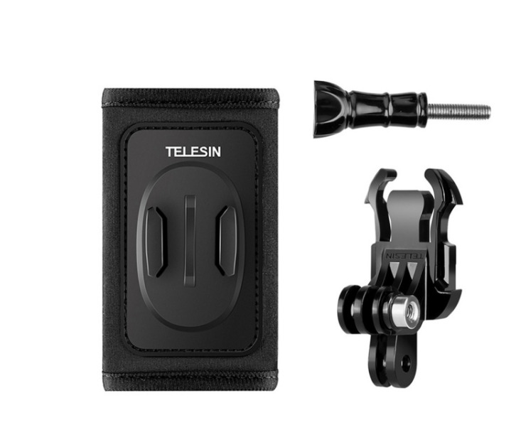 Telesin backpack strap mount with J-hook