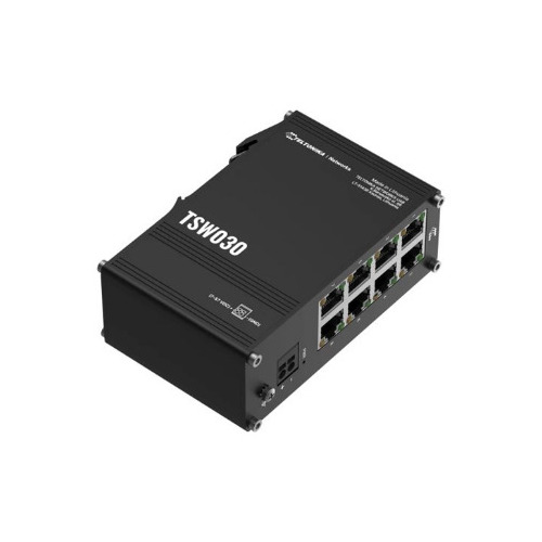 Teltonika  TSW030 8xRJ45 porty 10/100Mbps DIN