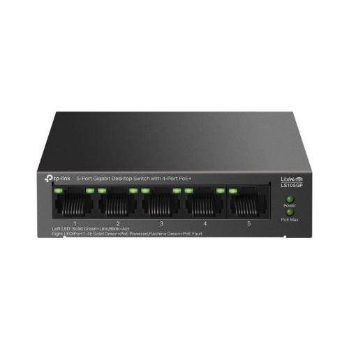 TP-LINK | 5-Port Gigabit Desktop  with