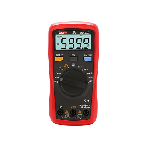 UNI-T  UT133A Digital Multimeter, 6000-Count Backlit