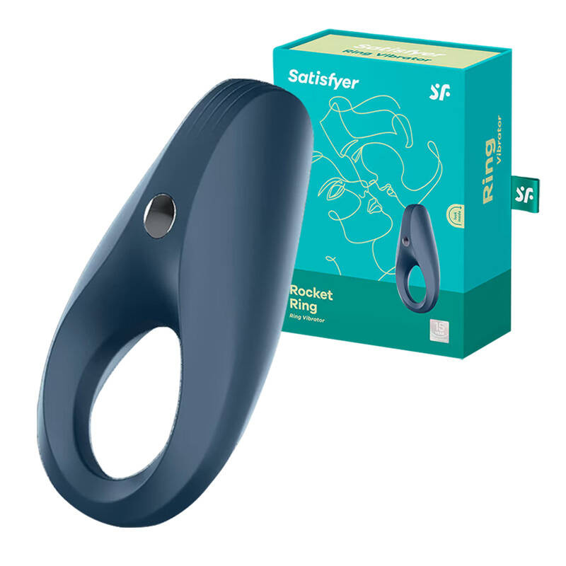 Vibrating ring Satisfyer Rocket Ring (dark