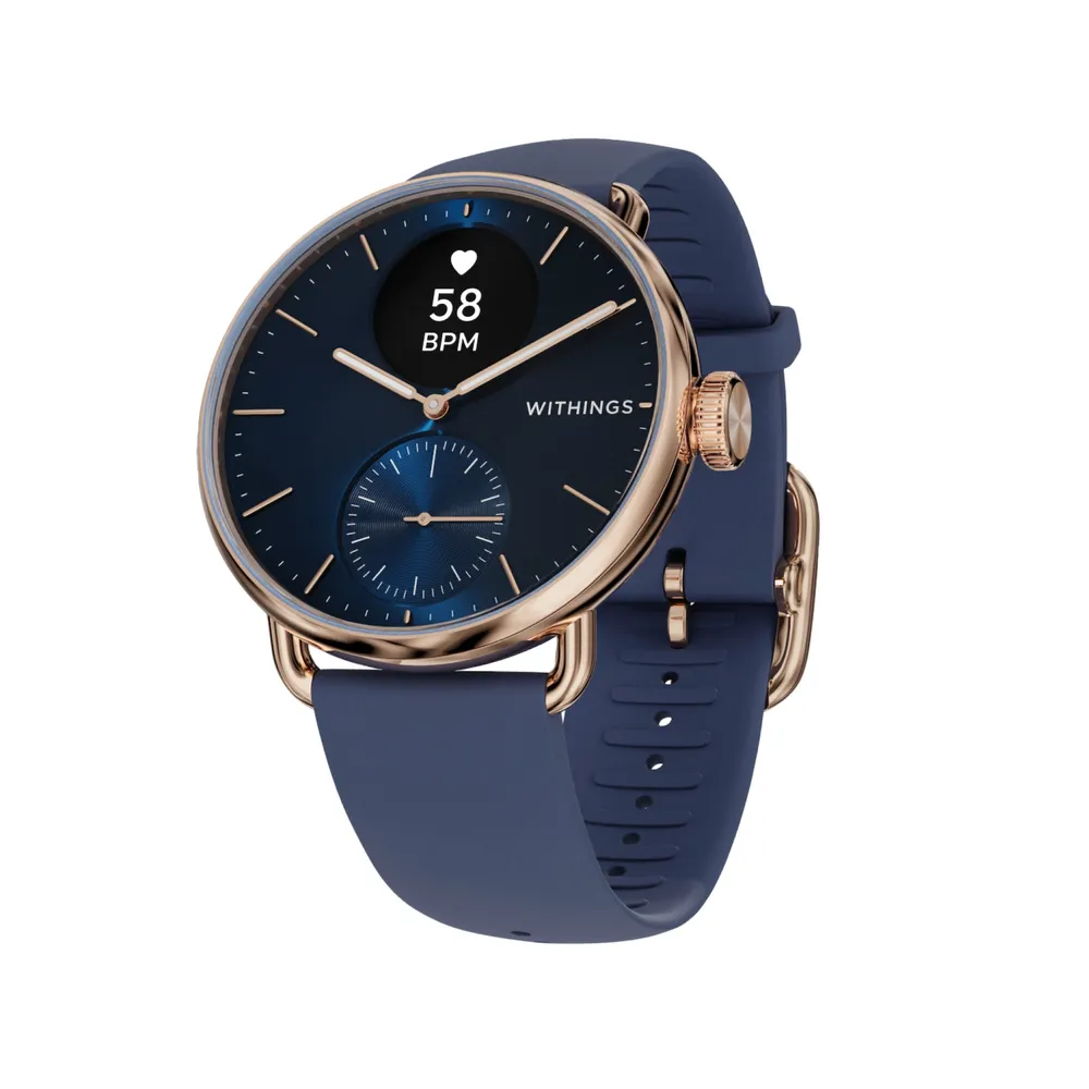 Withings Scanwatch 2 Blue Rose Gold